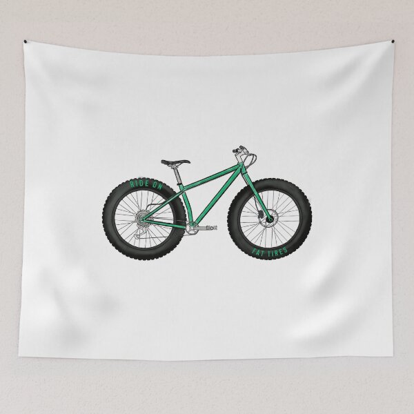 Item preview, Ride on Fat Tires - Fat Tire Mountain Bike designed and sold by NJThree.