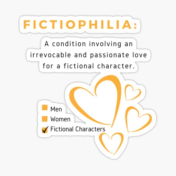 Fictiophilia Sticker
