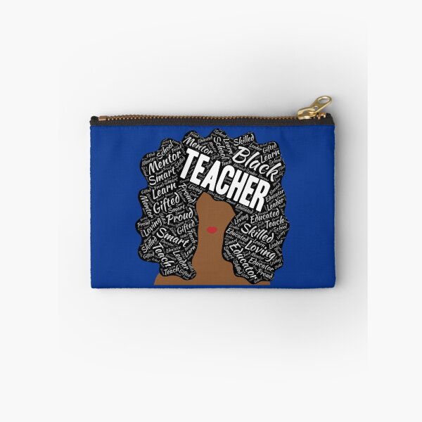 Item preview, Black African American Teacher Words in Afro designed and sold by blackartmatters.