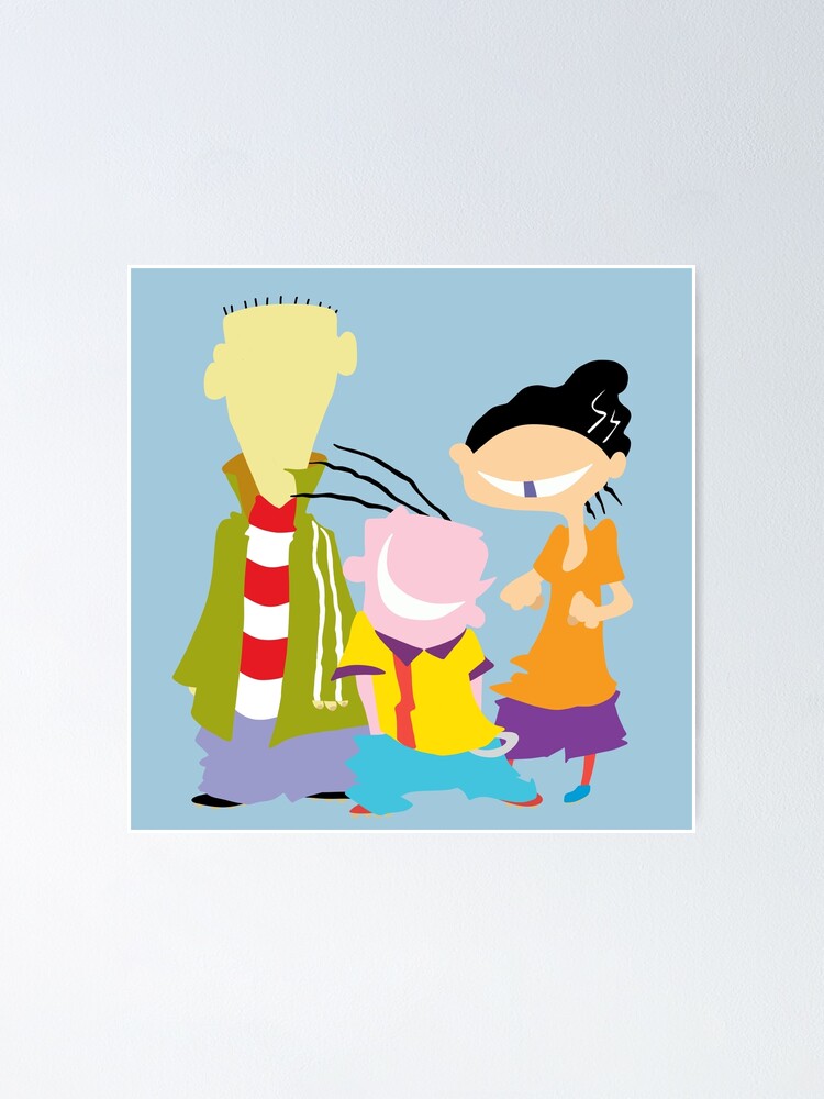 Minimal Ed Edd N Eddy Poster Von Bleachie Redbubble