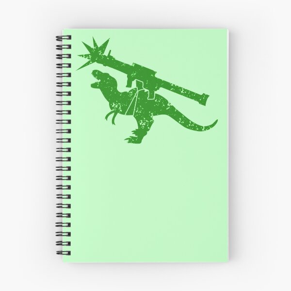 Item preview, Cute green Tyrannosaurus TREX with a rocket launcher designed and sold by jazzydevil.