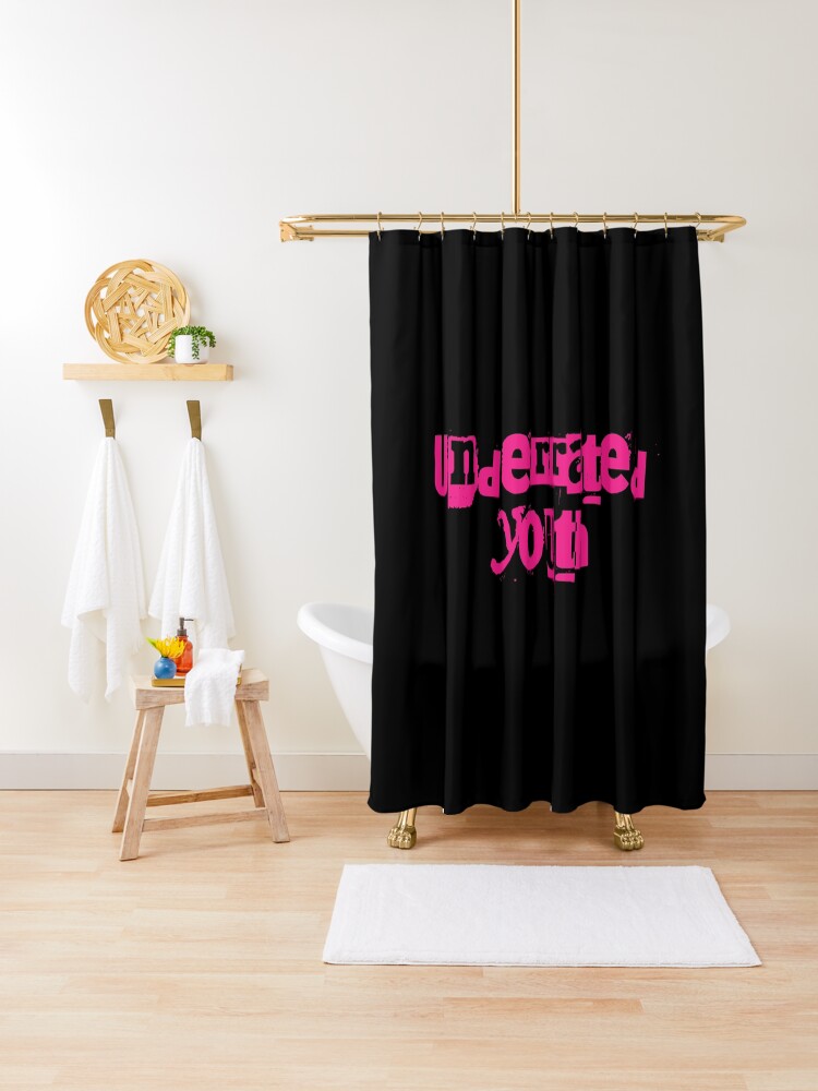Underrated Youth Yungblud Shower Curtain By Dariabeyger Redbubble