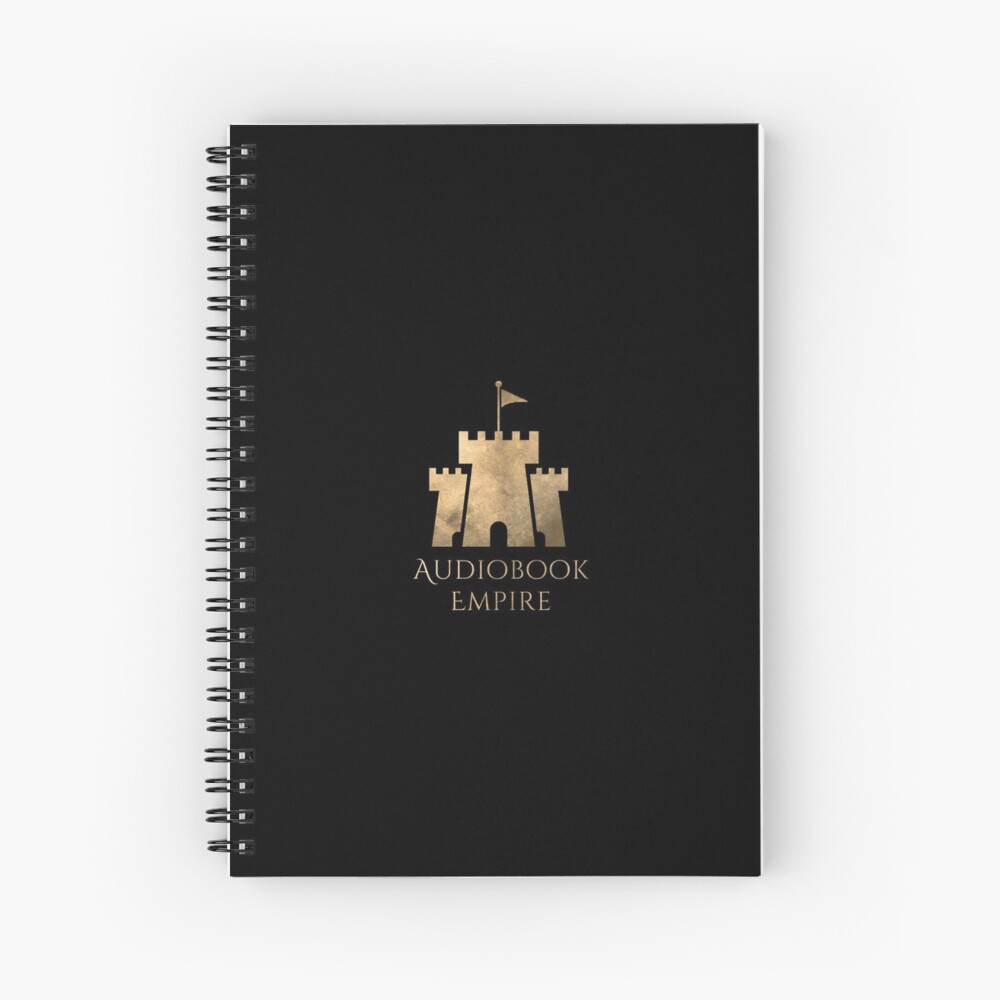 Audiobook Empire Logo Spiral Notebook