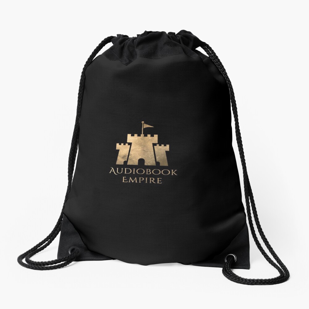 Audiobook Empire Logo Drawstring Bag