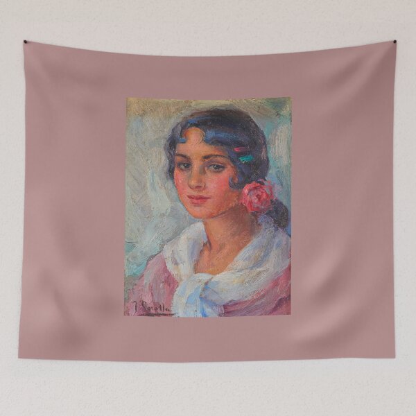 Item preview, Joaquin Sorolla Y Bastida - Portrait of a Woman designed and sold by vakashop.