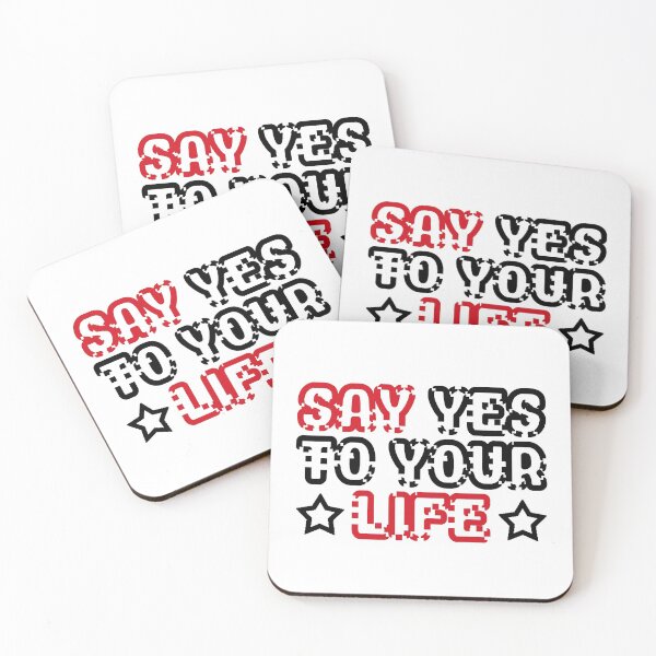 Item preview, say yes to your life designed and sold by nyco.