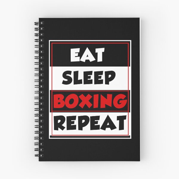 Item preview, Eat Sleep Boxing Repeat Funny Saying Unisex graphic designed and sold by Lisbob.