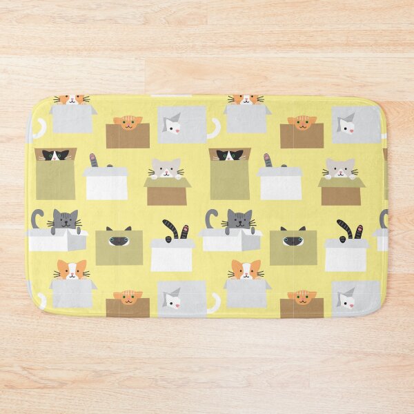 Item preview, Cute Kawai Cats in boxes designed and sold by libs182.