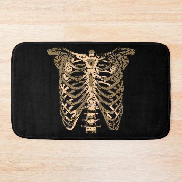Item preview, Zombie Skeleton Torso Halloween Scary Bones print designed and sold by tronictees.