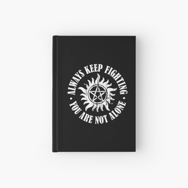 Always Keep Fighting - White Hardcover Journal