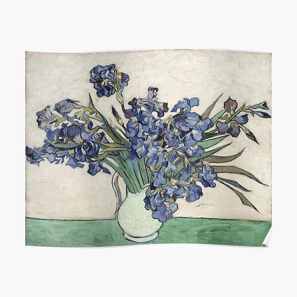 Van Gogh Flowers Poster