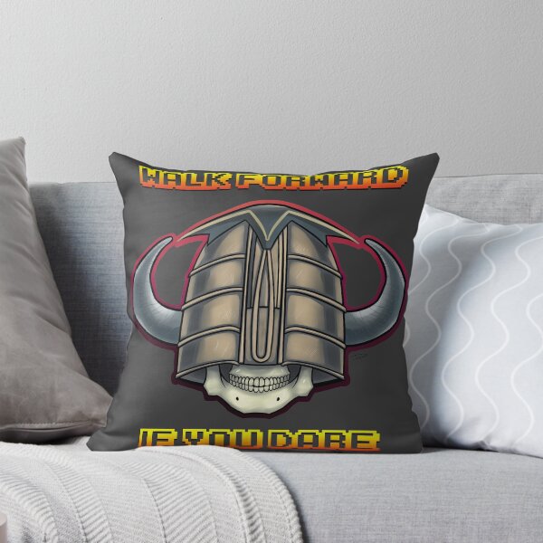 Walk Forward If You Dare Throw Pillow