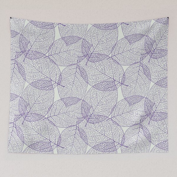 Item preview, Purple & blue leaves designed and sold by libs182.
