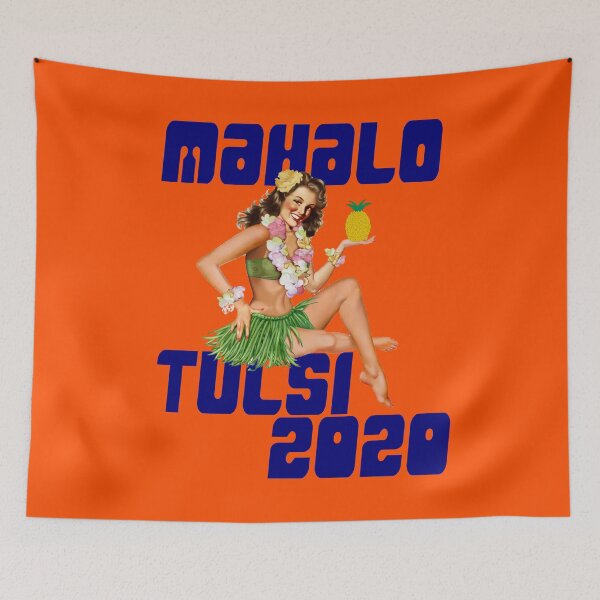 Item preview, Mahalo Tulsi Gabbard in 2020 designed and sold by CharJens.