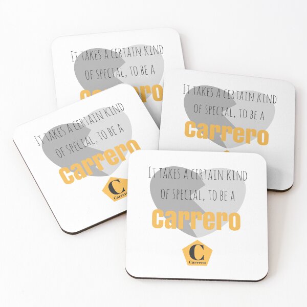 Special Carrero Coasters (Set of 4)