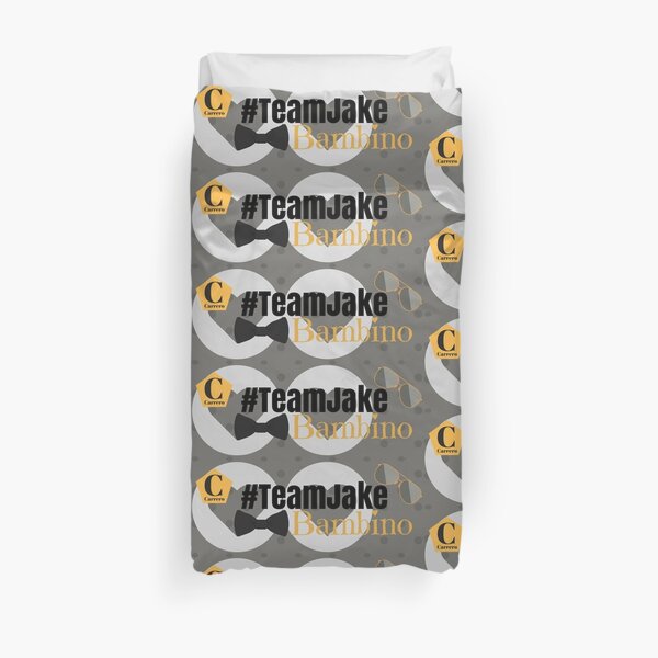 Team Jake Grey Mug Duvet Cover