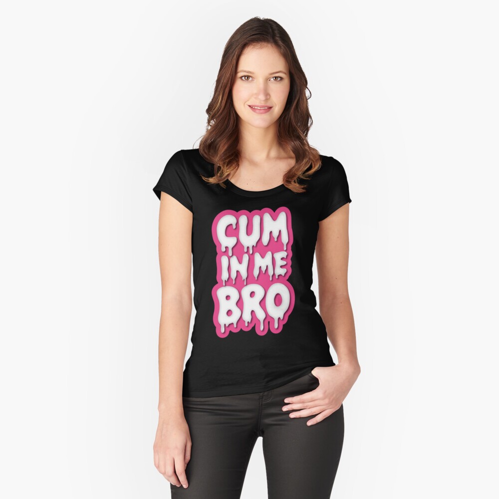 Item preview, Fitted Scoop T-Shirt designed and sold by GayCum.