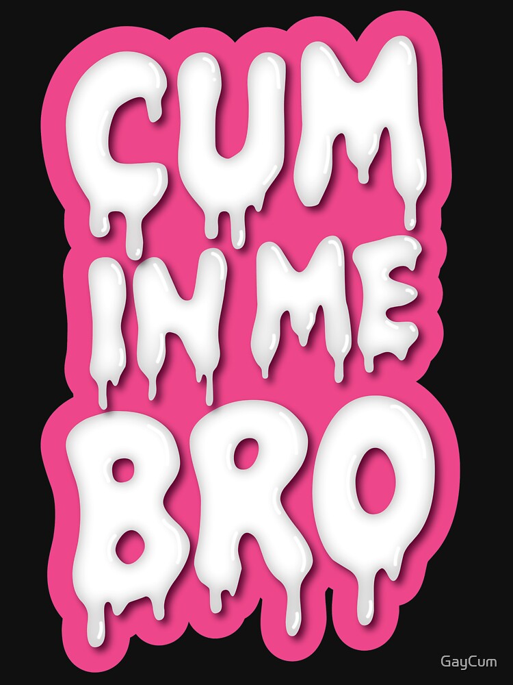 Thumbnail 5 of 5, Pullover Hoodie, Cum In Me Bro - Back designed and sold by GayCum.