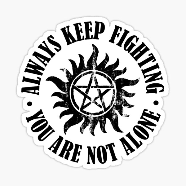 Item preview, Always Keep Fighting - Black designed and sold by Happy-Llama-Art.