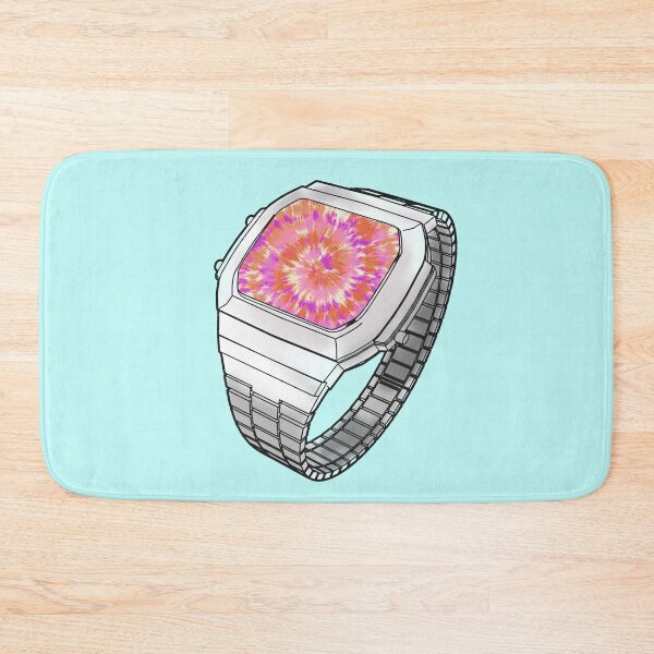 Item preview, Tie Dye Psychedelic Retro Casio Watch designed and sold by TheTarotShop.