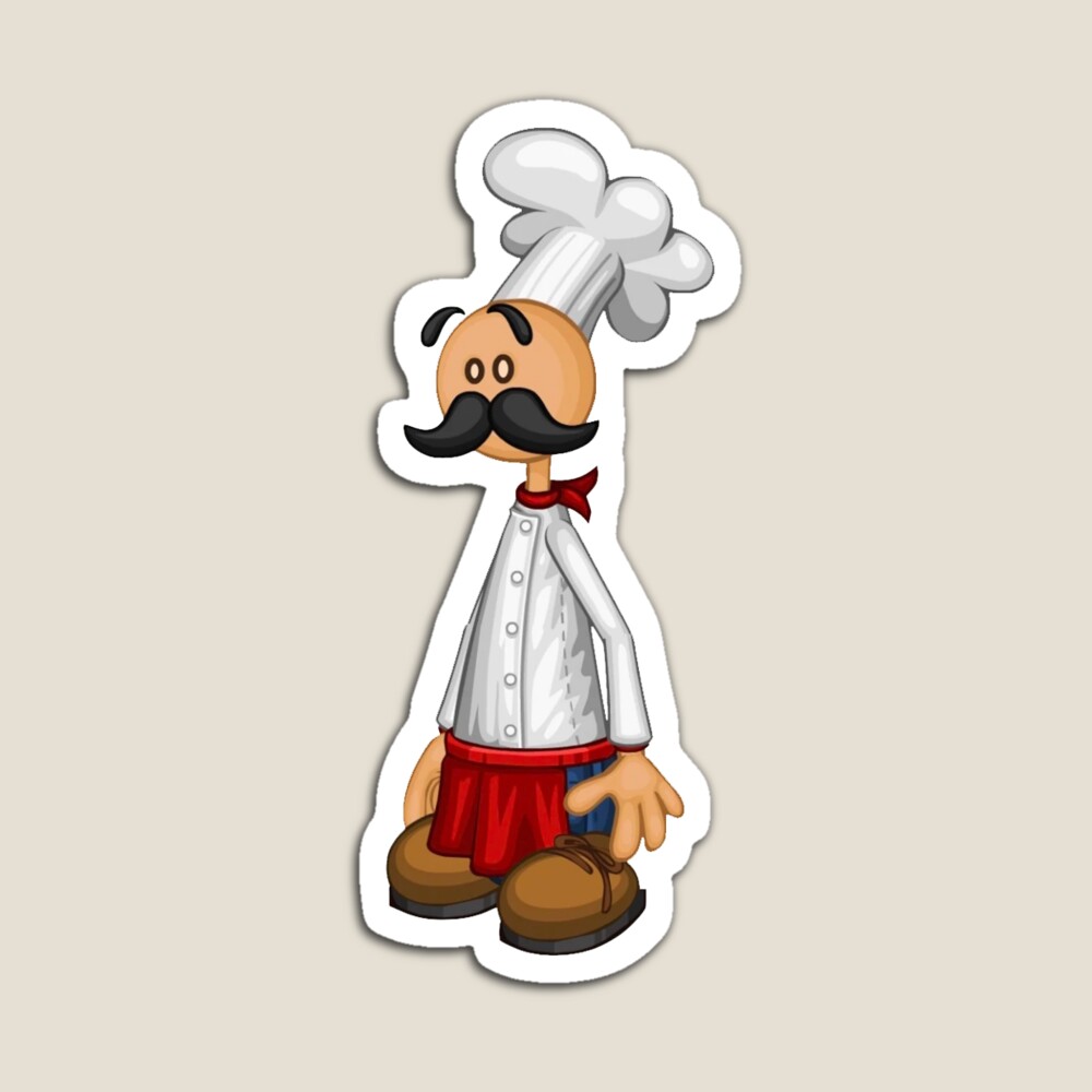 Papa's Pizzeria Magnet for Sale by BalambShop