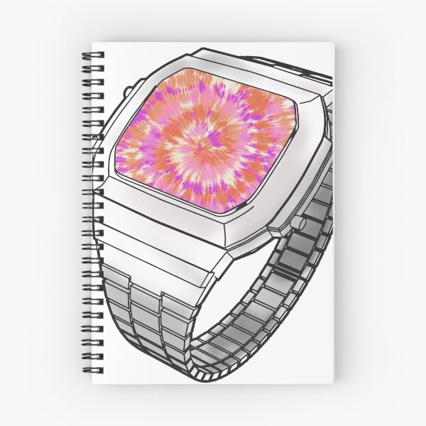 Item preview, Tie Dye Psychedelic Retro Casio Watch designed and sold by TheTarotShop.