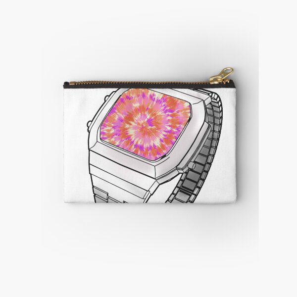Item preview, Tie Dye Psychedelic Retro Casio Watch designed and sold by TheTarotShop.