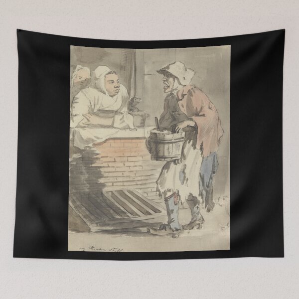 Item preview, Any Kitchen Stuff - Paul Sandby - c1759 designed and sold by CrankyOldDude.
