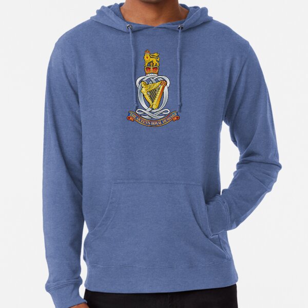 Queens Royal Hussars Crested Hooded Sweatshirts 