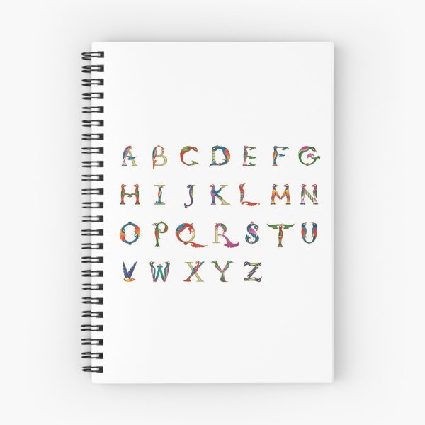 Item preview, English Alphabet with Trchnakir-Style Letters designed and sold by Avalyan.