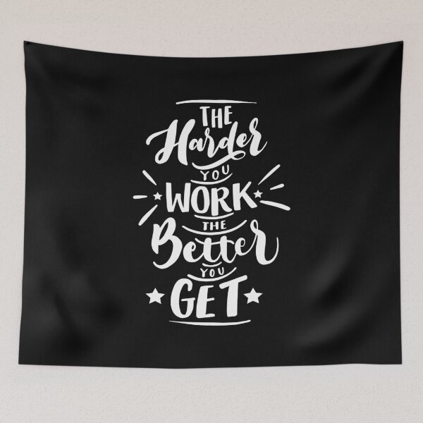 Item preview, The harder your work the better you get designed and sold by TheSimpleMan.