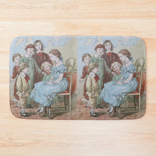 Item preview, Vintage Victorian School Children Scene. designed and sold by TTWG.