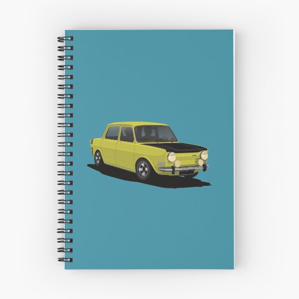 Item preview, Simca 1000 Rallye yellow designed and sold by knappidesign.