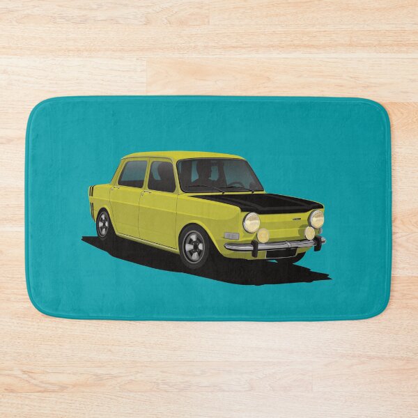 Item preview, Simca 1000 Rallye yellow designed and sold by knappidesign.