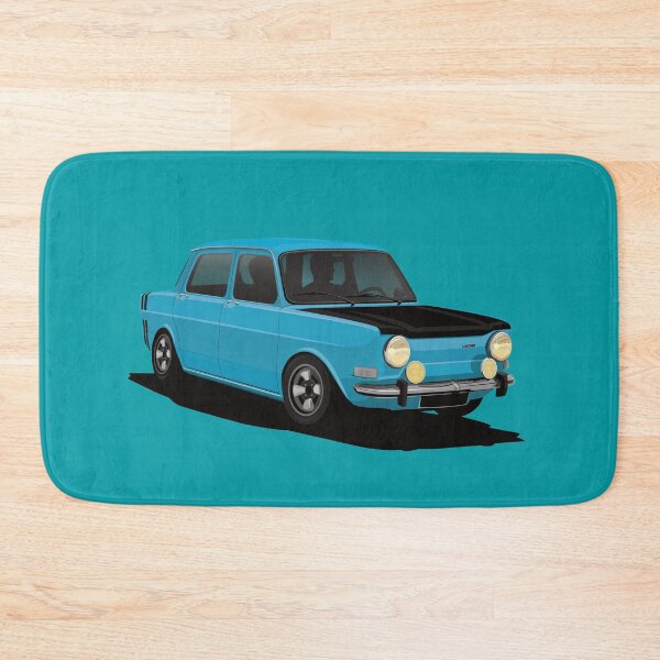 Item preview, Simca 1000 Rallye turquoise designed and sold by knappidesign.
