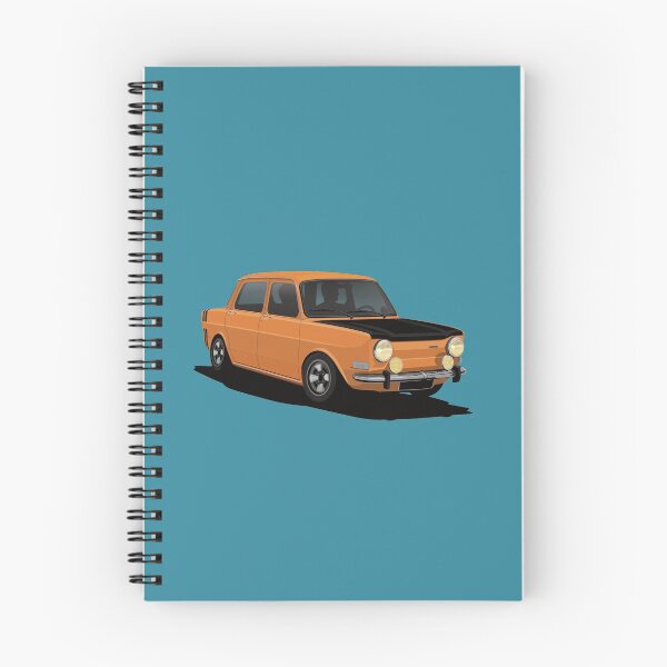 Item preview, Simca 1000 Rallye orange designed and sold by knappidesign.