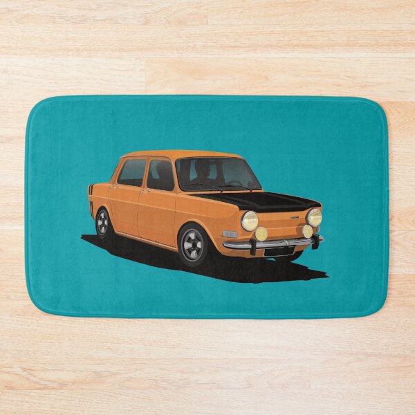 Item preview, Simca 1000 Rallye orange designed and sold by knappidesign.