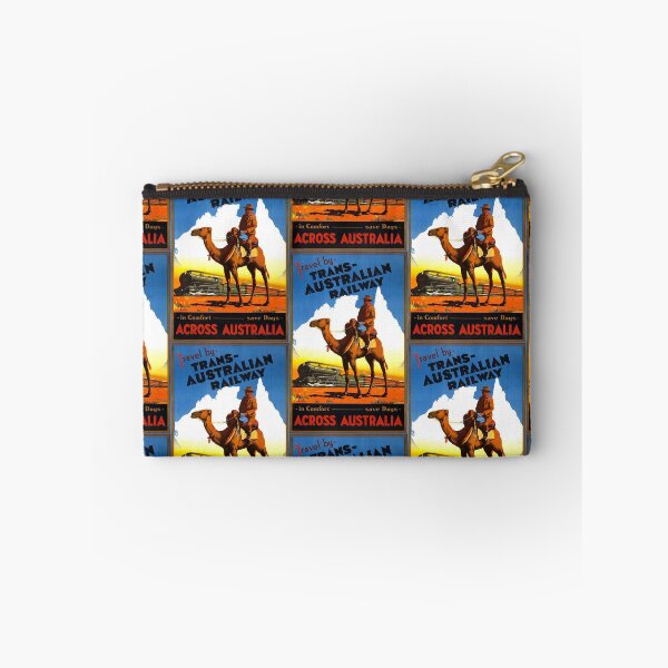 Item preview, australian railway travel poster art print  designed and sold by printzshop.