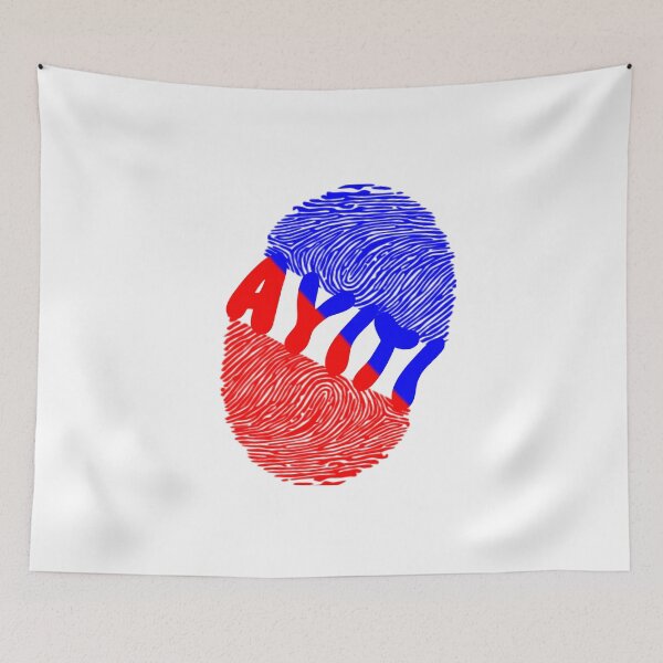 Item preview, Ayiti Haitian StickersThumbprint designed and sold by gigipl7.