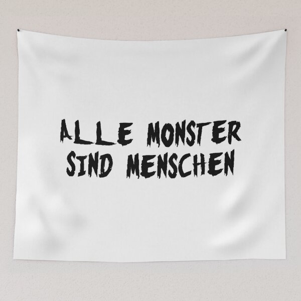 Item preview, Alle Monster sind Menschen designed and sold by gulden.