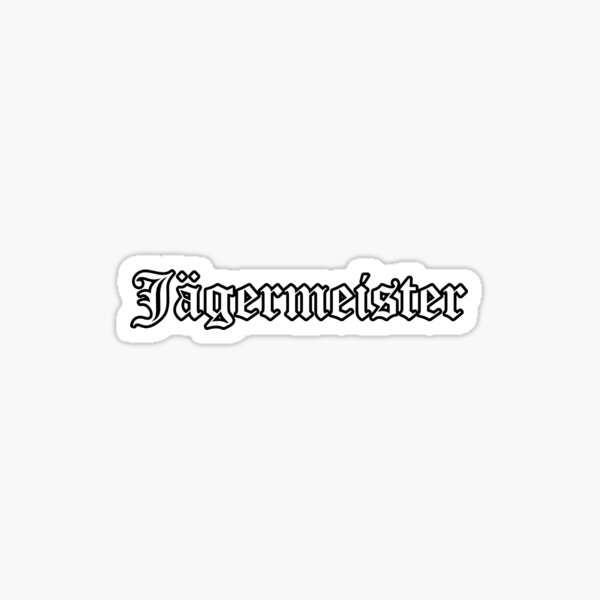 Jaegermeister Stickers | Redbubble