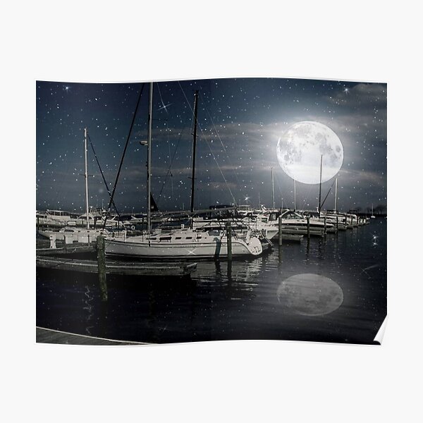 Que Bonita Luna © Poster