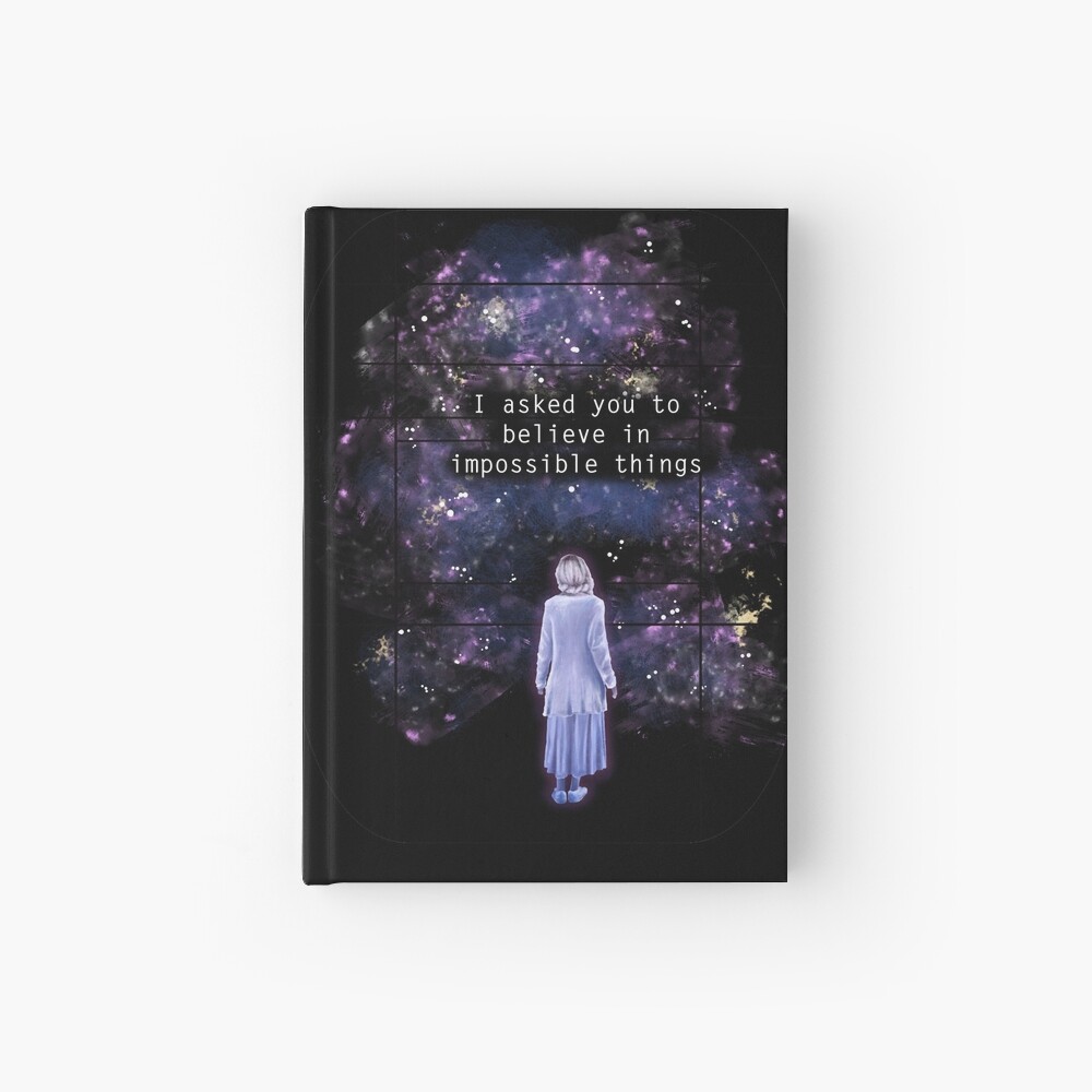 The OA "I asked you to believe in impossible things" Hardcover Journal