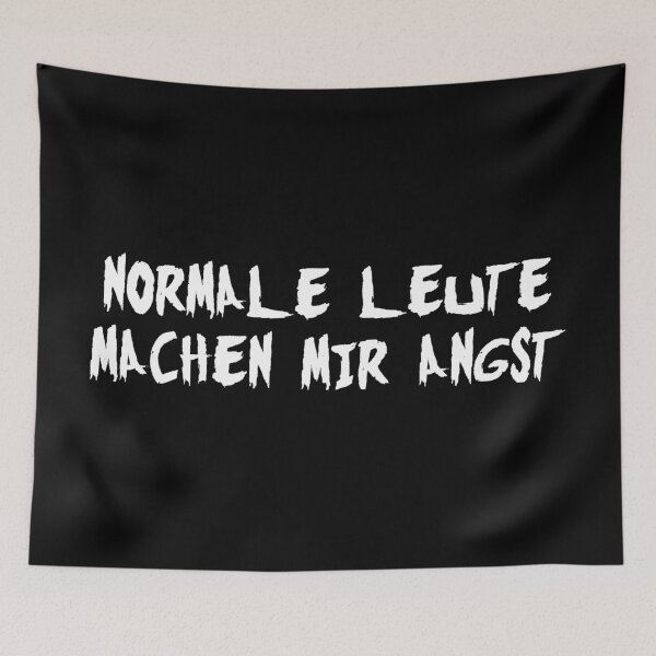 Item preview, Normale Leute machen mir Angst designed and sold by gulden.