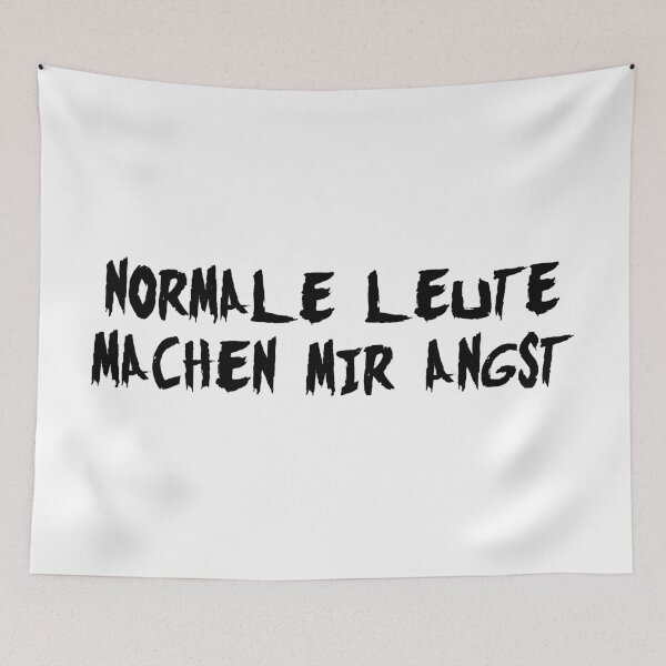 Item preview, Normale Leute machen mir Angst designed and sold by gulden.