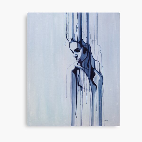 Des gouttes Impression sur toile
