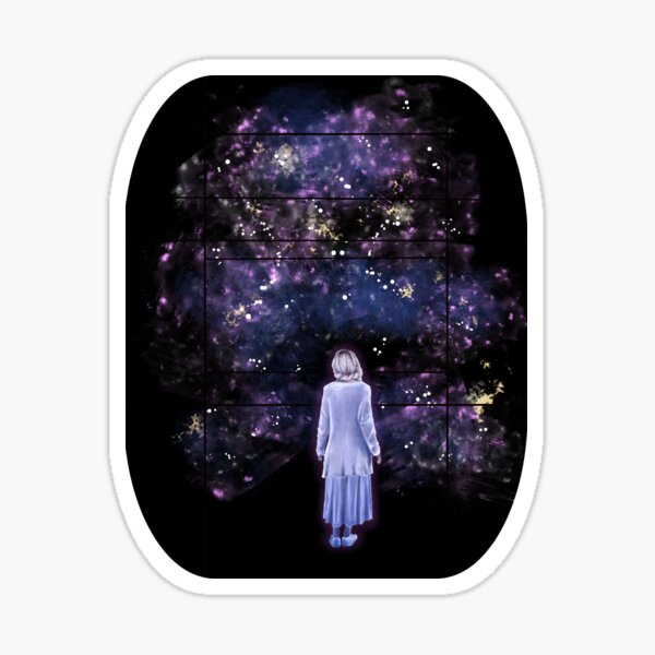 The OA in Khatun's star room Sticker