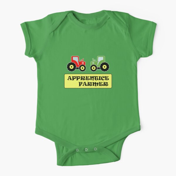 Apprentice Farmer Short Sleeve Baby One-Piece