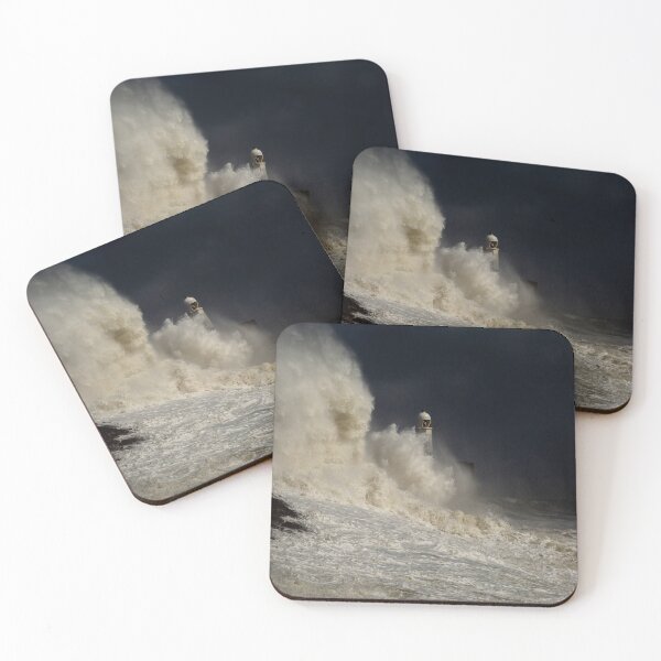 Item preview, Storm over Porthcawl lighthouse designed and sold by Leighton Collins.