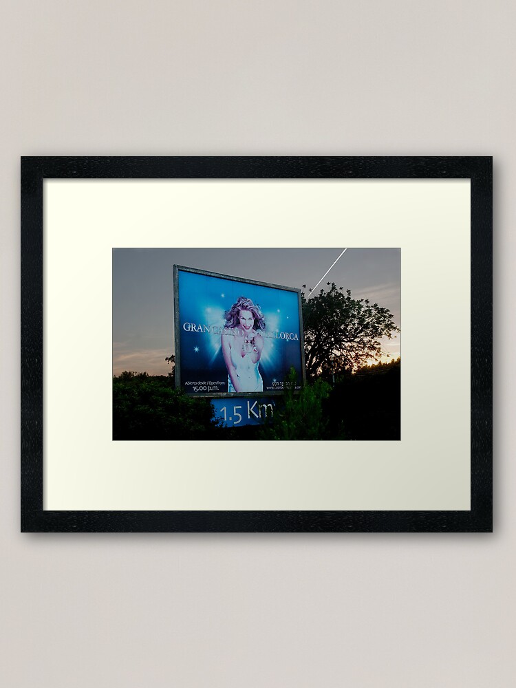 Alternate view of This Way Framed Art Print
